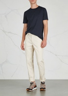 Sunspel Cotton T-shirt Navy