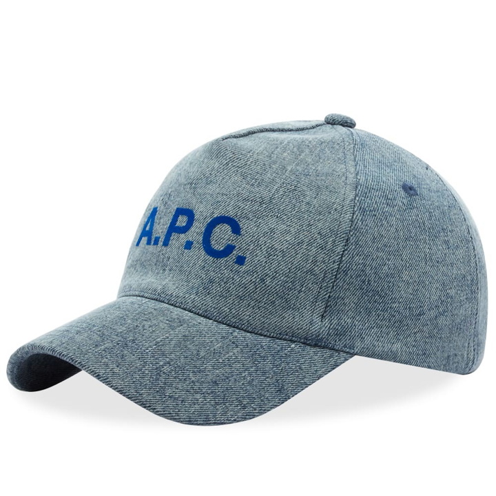 Photo: A.P.C. Eden Logo Denim Cap