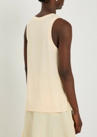 Studio Nicholson Scoop-neck Woven Tank top Beige