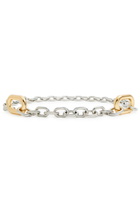 Rabanne XL Link Two-tone Chain Belt - Silver - One Size