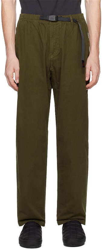 Photo: Gramicci Green Relaxed-Fit Trousers