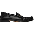 TOM FORD Black Shiny Leather Ripley Loafers