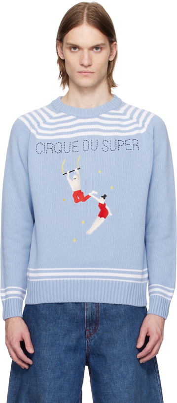 Photo: KidSuper Blue Cirque du Soleil Edition 'Cirque' Sweater