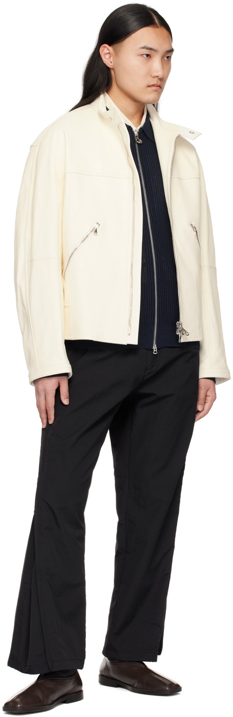 Solid Homme Navy Spread Collar Cardigan