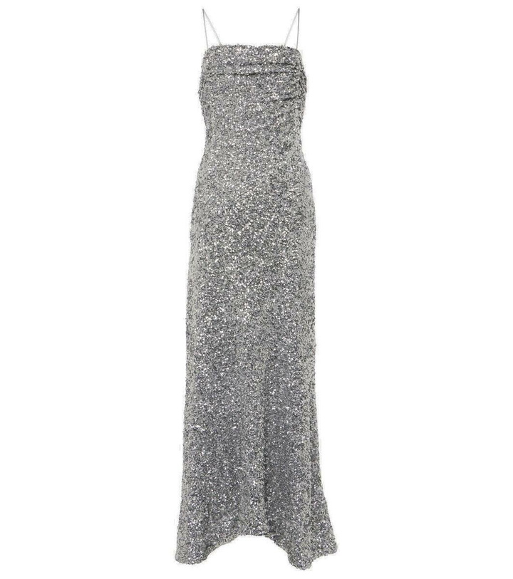 Photo: Ganni Sequined slip dress