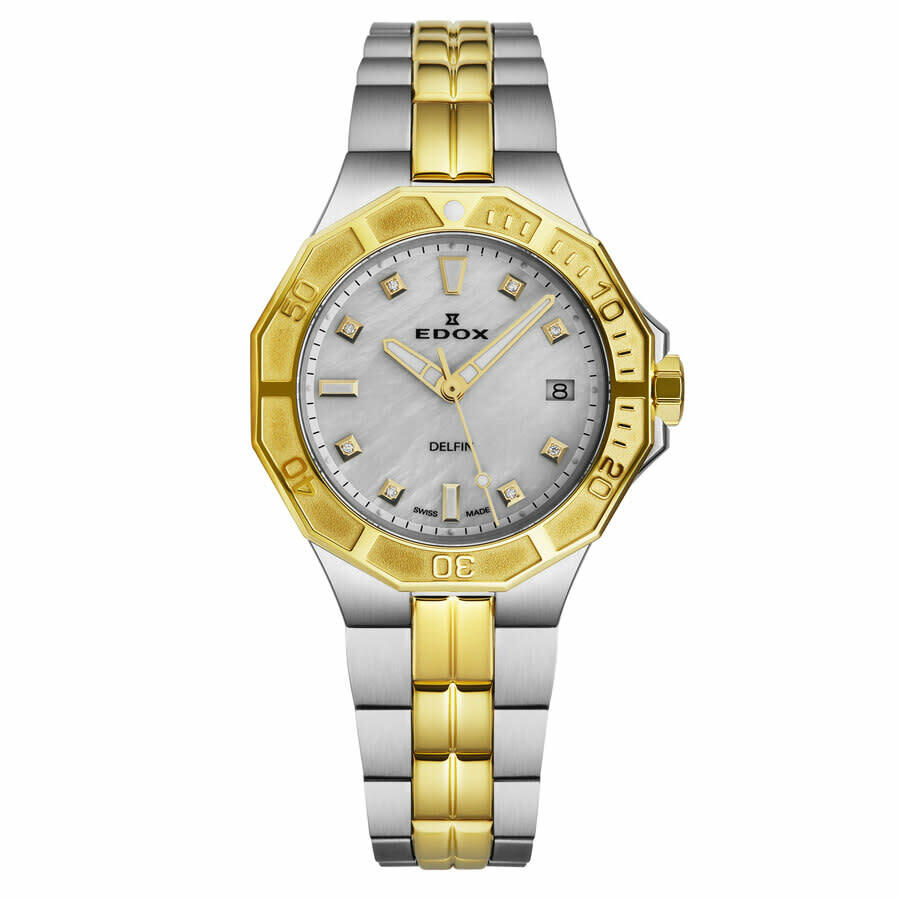 Edox Delfin Quartz Ladies Watch 53020 357JM NADD