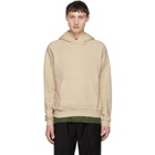 John Elliott Beige Raglan Hoodie