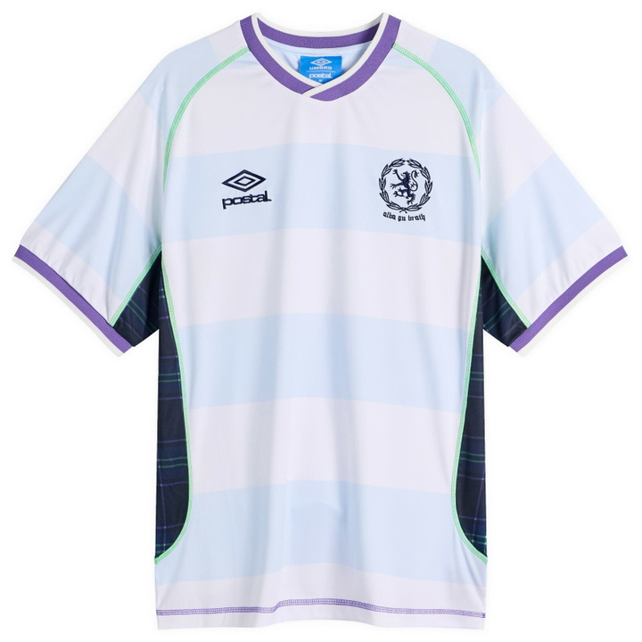 Photo: POSTAL Men's x Umbro Away Shirt in White