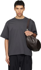 sacai Gray Cotton Jersey T-shirt