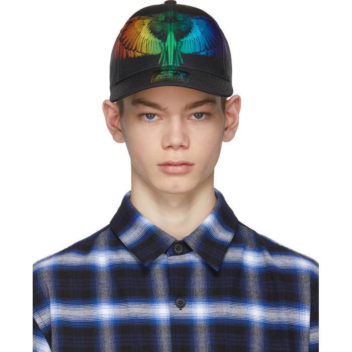 Photo: Marcelo Burlon County of Milan Black Starter Edition Rainbow Cap