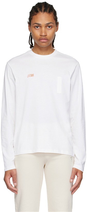 Photo: Paloma Wool Off-White Organic Cotton Long Sleeve T-Shirt
