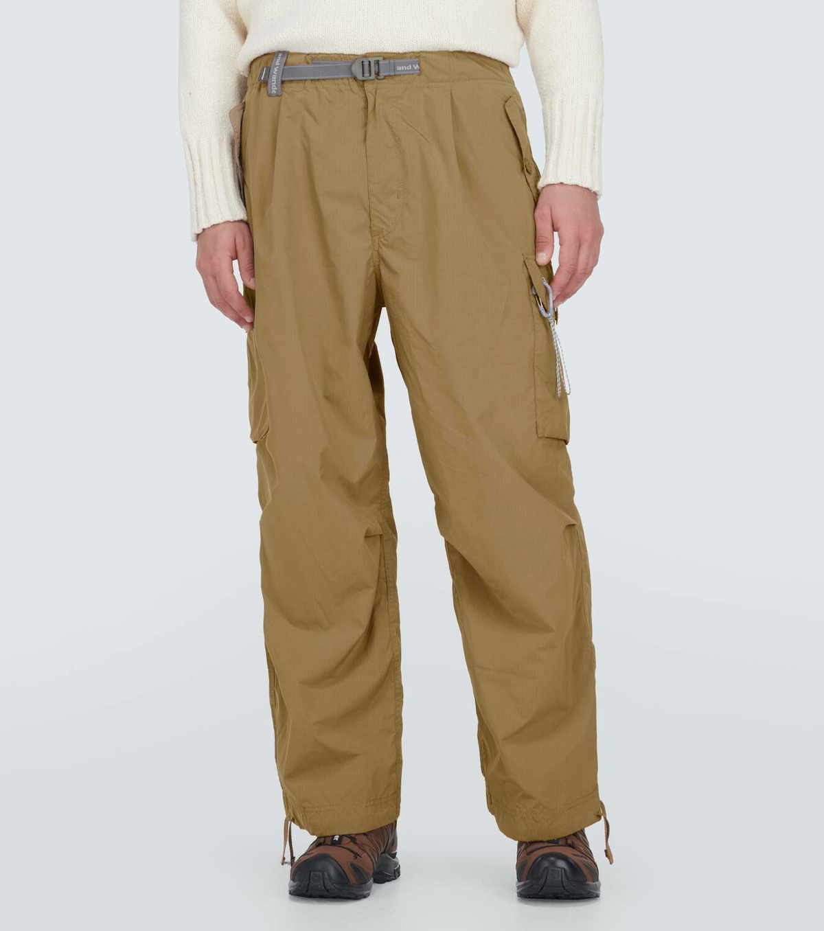 And Wander Oversized cargo pants and Wander