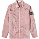 Stone Island Men's Nylon Metal Shirt Jacket in Pink