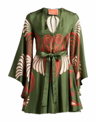 La Doublej Womens Mini dress Military in Green