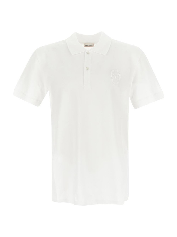 Photo: Alexander Mcqueen Patch Skull Polo Shirt