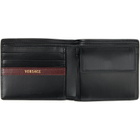 Versace Black Severine Leather Bifold Wallet