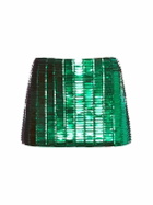 THE ATTICO - Sequined Mini Skirt