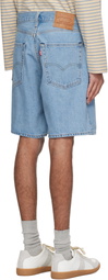 Levi's Blue 468 Stay Loose 9 Denim Shorts