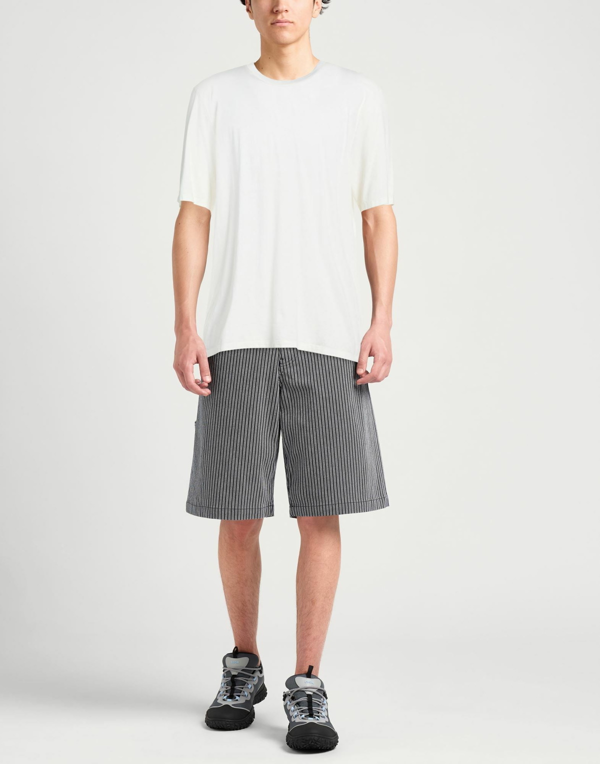 Laneus Mens T-shirt in Off white