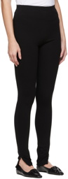 TOTEME Black Zip Leggings