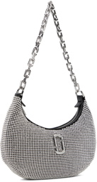 Marc Jacobs Silver 'The Rhinestone Small Curve' Bag