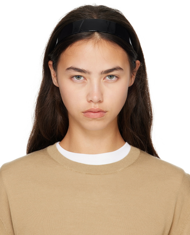 Photo: Sophie Buhai Black Thin Bessette Headband
