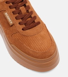Bogner New York suede platform sneakers