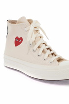 COMME DES GARCONS PLAY comme des garçons play x converse sneakers hi-top 70 chuck Neutro
