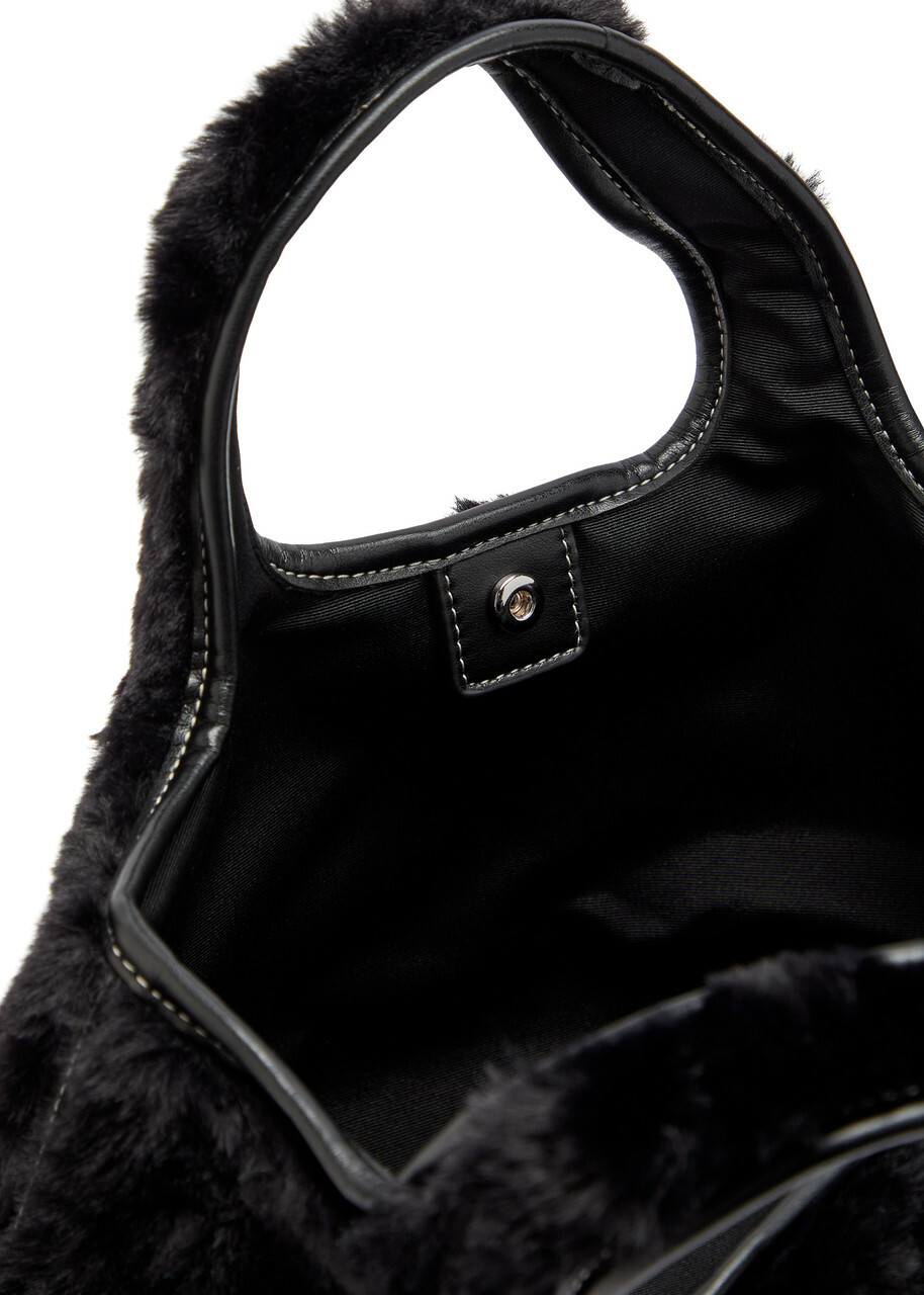 3.1 Phillip Lim Market Mini Faux fur Tote - Black - One Size