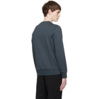 Moncler Gray Logo Cotton Jersey Long Sleeve Sweatshirt