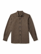 Rubinacci - Checked Wool Shirt - Brown