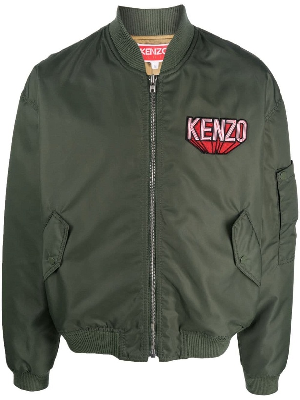 Photo: KENZO - Kenzo 3d Flight Nylon Bomber Jacket