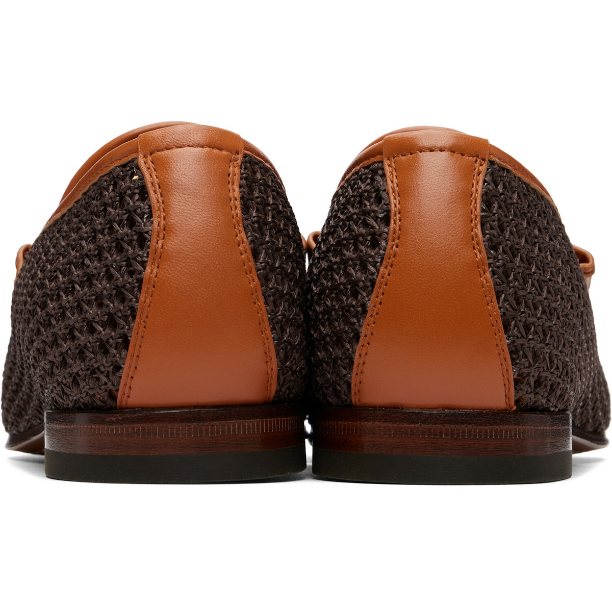Valentino Garavani Brown Wolfe Loafers