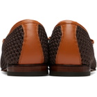 Valentino Garavani Brown Wolfe Loafers