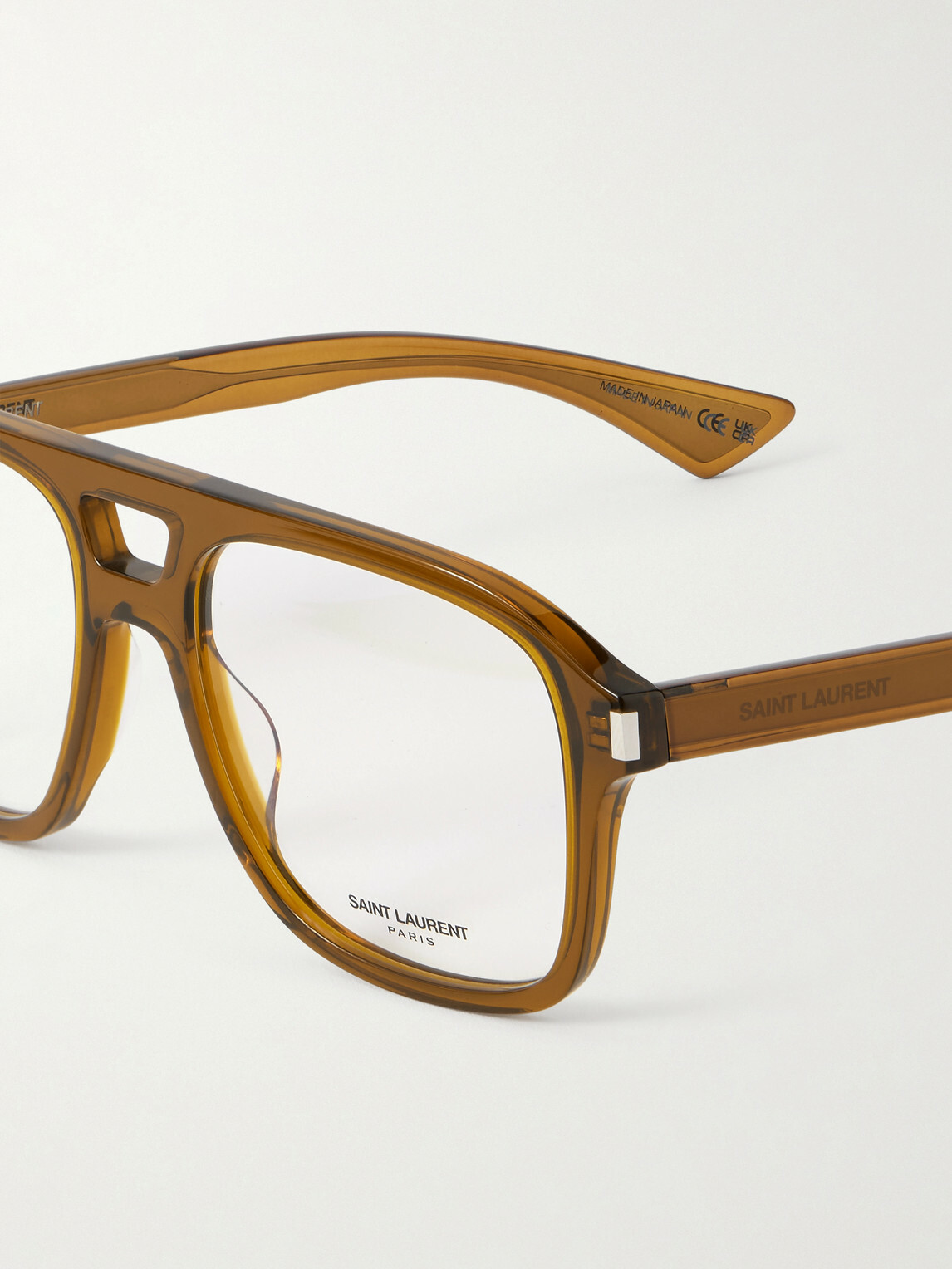SAINT LAURENT - Aviator-Style Acetate Optical Glasses