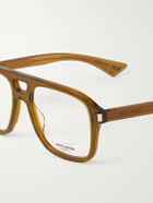 SAINT LAURENT - Aviator-Style Acetate Optical Glasses