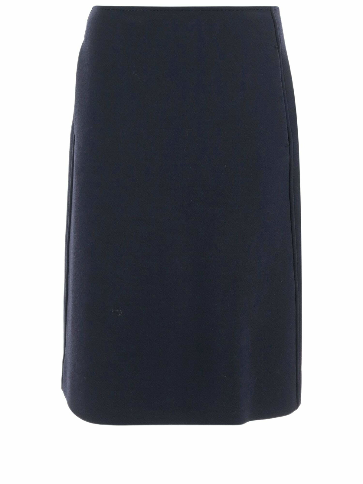 Jil Sander Off-White Pleated Midi Skirt Jil Sander