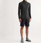 Lululemon - Metal Vent Tech 2.0 Mélange Stretch-Jersey Half-Zip Top - Black