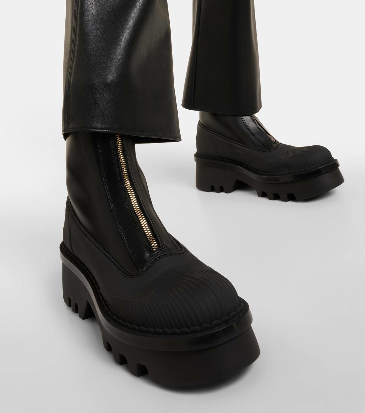 【送料&関税込】ChloAC Raina Ankle Boots Chloé Raina leather ankle boots Chloe