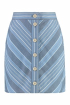 See by Chloé Cotton And Linen Skirt