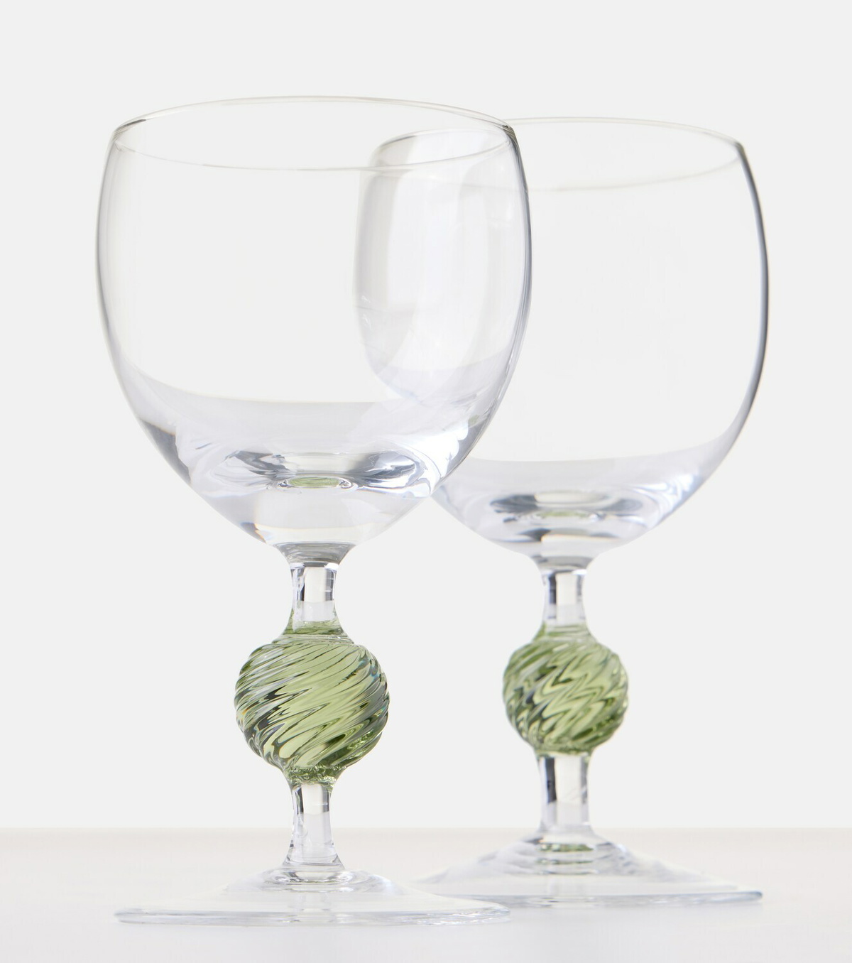 Cabana Demetra set of 2 white wine glasses