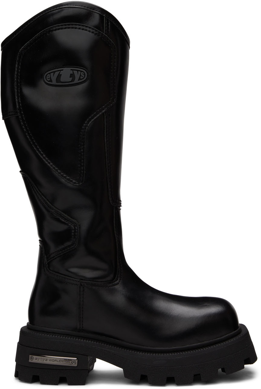Eytys Black Impreza Mid-Calf Boots Eytys