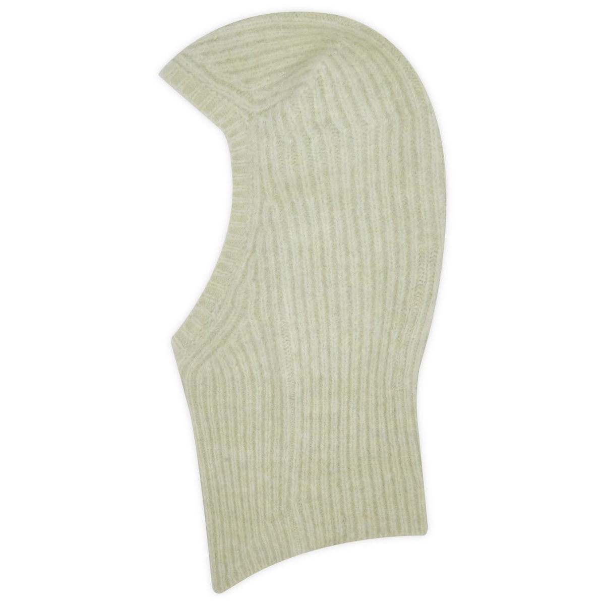 Rick Owens Women's Skull Balaclava in Pale Green 