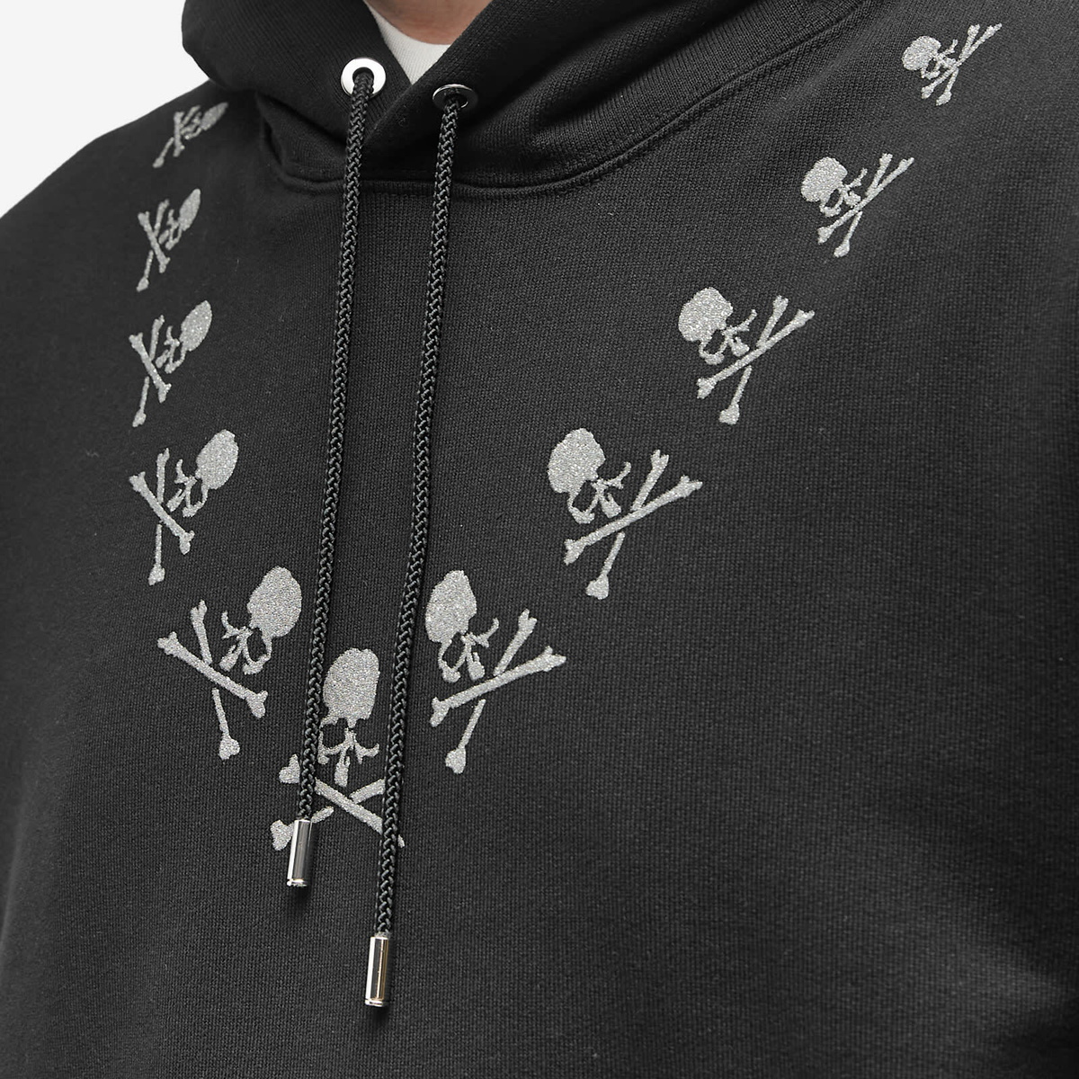 MASTERMIND WORLD Men's Round Skull Hoodie in Black MASTERMIND WORLD