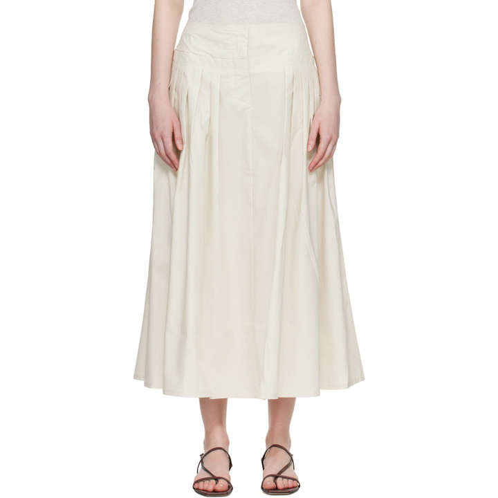Photo: Studio Nicholson Off-White Agat Maxi Skirt