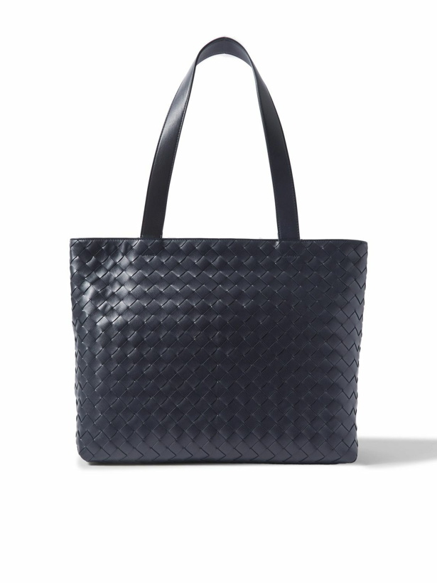 Photo: Bottega Veneta - Avenue Small Intrecciato Leather Tote Bag