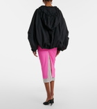 The Attico Virgin wool pencil skirt