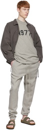 Essentials Gray Cotton Lounge Pants