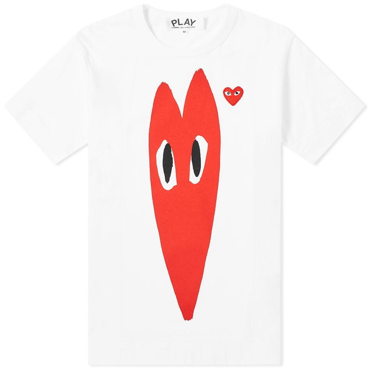 Photo: Comme des Garcons Play Stretch Heart Tee