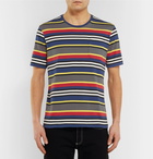 Aspesi - Slim-Fit Striped Cotton-Jersey T-Shirt - Multi